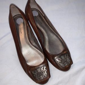 Elie Tahari Brown Flats